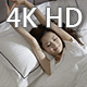Girl Wake In The Bed 05 - VideoHive Item for Sale