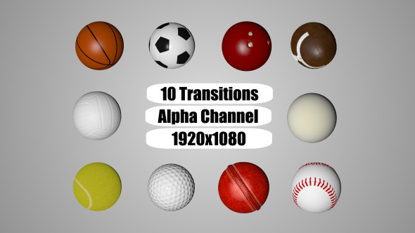 10 Sport Ball Transitions Pack alt