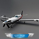 Socata TBM 900 aircraft - 3DOcean Item for Sale
