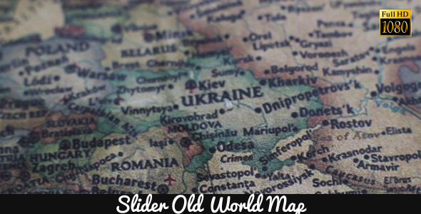 Old World Map 10