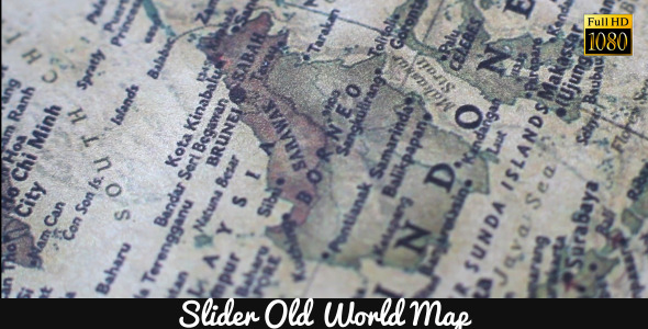 Old World Map 13