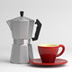 Espresso set - 3DOcean Item for Sale