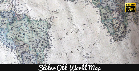 Old World Map 18