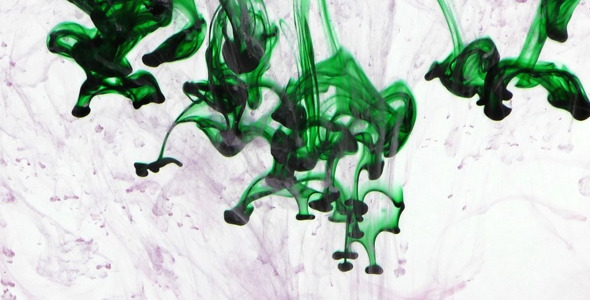 Colorful Paint Ink Drops Splash in Underwater 38 alt