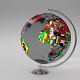 Earth Globe (World Map with Flags) - 3DOcean Item for Sale