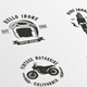 Vintage Badges Motorcycle - GraphicRiver Item for Sale