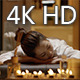 Girl Lying On The Bed In The Spa 01 - VideoHive Item for Sale