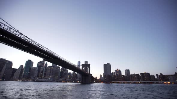 Brooklyn Bridge, Manhattan, New York City, New York, USA