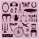 Vintage Ephemera Icons and Objects of Old Era - GraphicRiver Item for Sale