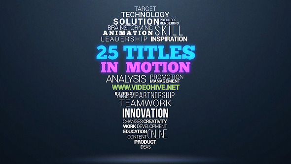 25 Dynamic Titles alt