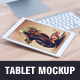 Realistic Tablet Mockup - GraphicRiver Item for Sale