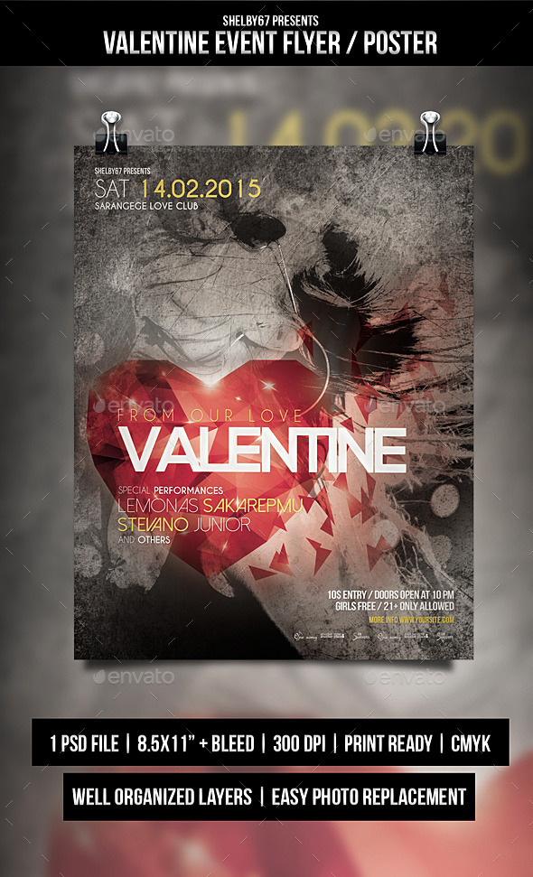 Valentine Event Flyer / Poster