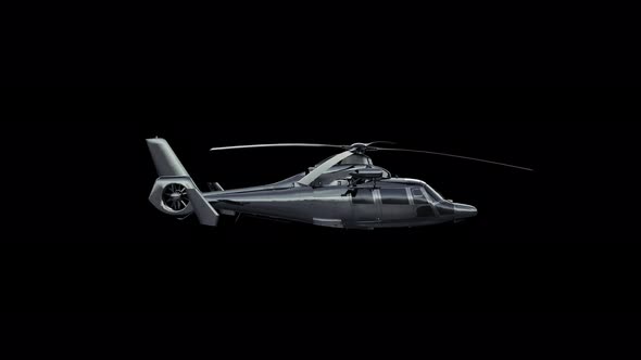 4K Military Helicopter