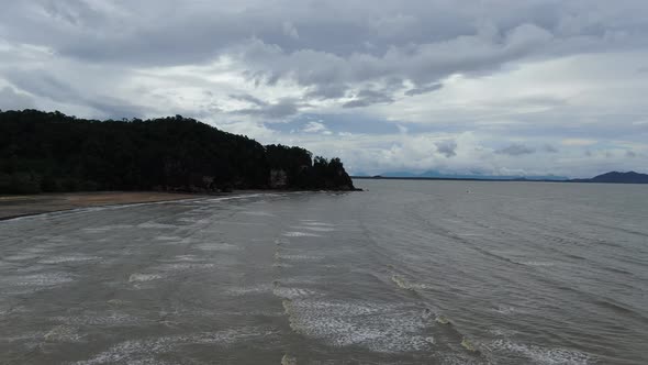 The Beaches at the most southern part of Borneo Island