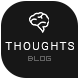 THOUGHTS - Conceptual Blog Theme - ThemeForest Item for Sale