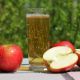 Pouring Fresh Apple Juice Outdoors - VideoHive Item for Sale