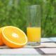 Drinking Fresh Orange Juice Outdoors - VideoHive Item for Sale