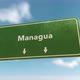 Managua Sign - 4K - VideoHive Item for Sale