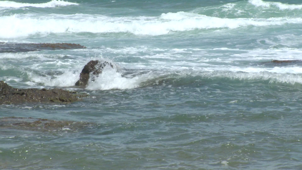 Ocean Surf On The Rocks (1 Of 2)