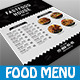Food Menu - GraphicRiver Item for Sale