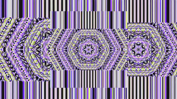 Abstract moving graphic background purple. For show, animated beautiful bright Ornaments