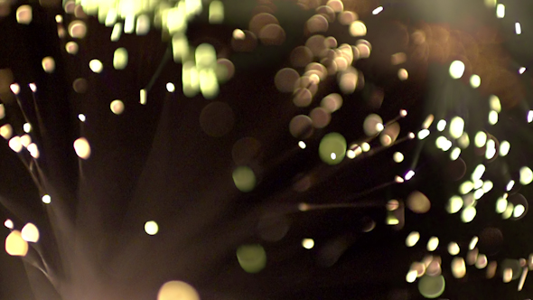 Abstract Fibre Optic Lights Shot In Super Slow Motion 3