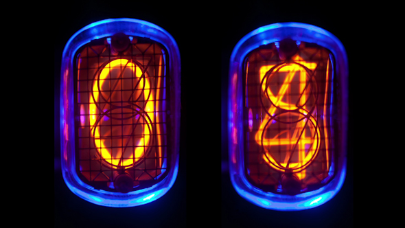 Nixie Clock Numerical Counter 12 alt