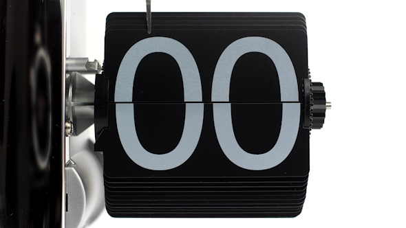 Stop Motion Flip Clock 7