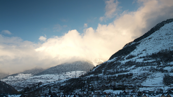 Pyrenees Sunset Timelapse