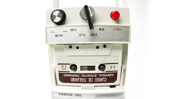 Vintage Cassette Tape Recorder 3 alt