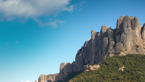 Montserrat Mountain Range Spain 4