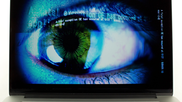 Eye Laptop Screensaver Computer