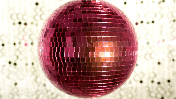 Pink Discoball 39