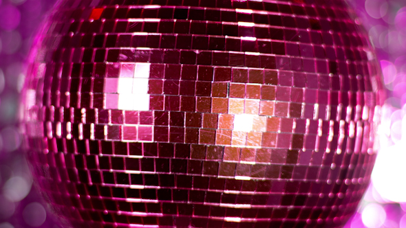 Pink Discoball 66