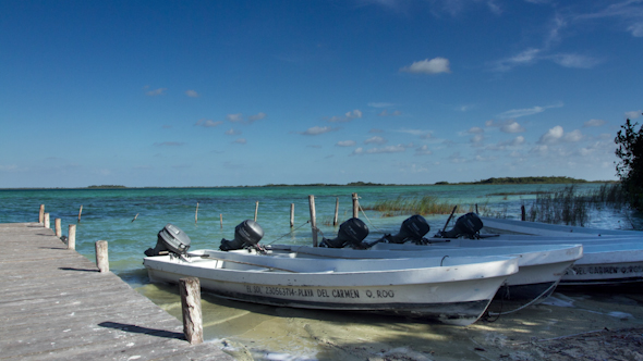 Tulum Paradise Beach Mexico Caribbean Boats 1