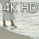 Girl Waking Into The Sea 02 - VideoHive Item for Sale
