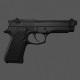 Barreta 9mm - 3DOcean Item for Sale