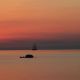 Silhouette of Vintage Ship in the Sea at Sunset - VideoHive Item for Sale
