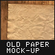 Old Paper Mock-ups - GraphicRiver Item for Sale