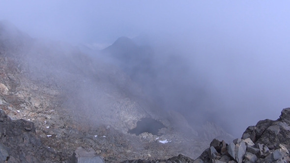 Clouds In Mountains