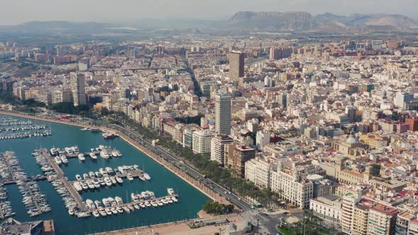 Cityscape of Alicante