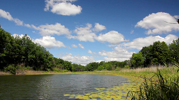 Clouds Over Lake