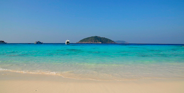 Morning On A Tropical Beach