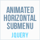 Animated Horizontal Submenu - CodeCanyon Item for Sale