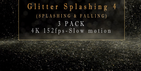 Glitter Splashing 4 - 3 Pack