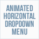 Animated Horizontal Dropdown Menu - CodeCanyon Item for Sale