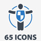 Insurance Icons - Blue Series - GraphicRiver Item for Sale
