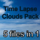Time Lapses - Clouds Pack - VideoHive Item for Sale