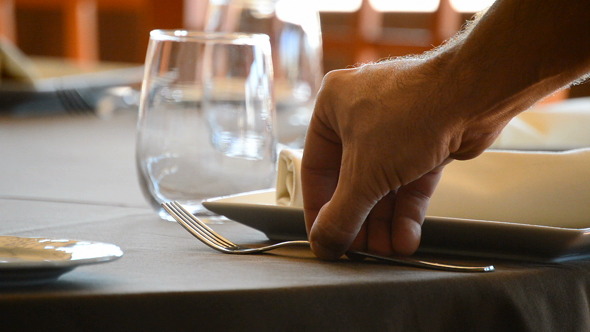 Putting a Fork in a Restaurant Table