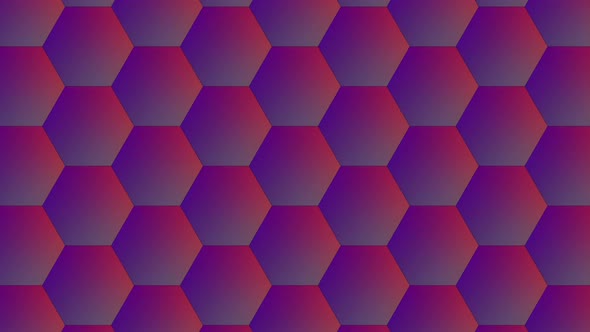 Hexagonal Textures with Gradient